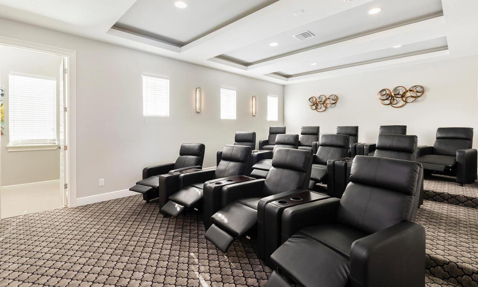Upscale 8 Bdrm Villa With Home Theater At Reunion Киссимми Экстерьер фото